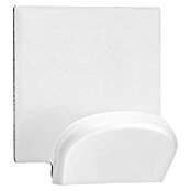 Inofix Colgador adhesivo 2078 (Metal, Blanco, 2 ud., Cuadrado) | BAUHAUS