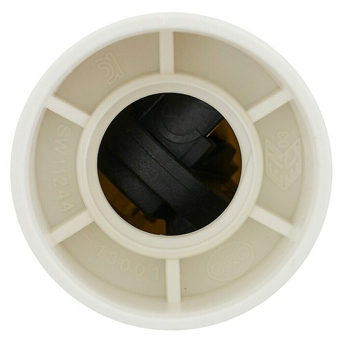 FASSUNG DUROPLAST E14 GLATT WS VERDREHSCHUTZ /