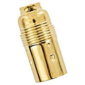 Lampenfassung (E14, Metall, Gold) | BAUHAUS