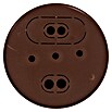 Deckenverteiler (Braun, Mit Schraubdeckel, 1 Stk.) | BAUHAUS