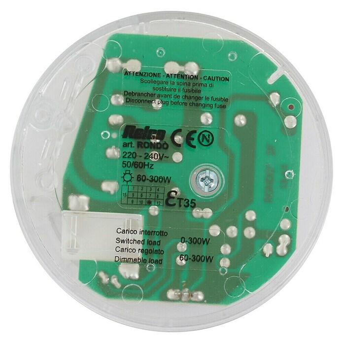 Fußdimmer Rondo (Transparent, 4 W - 250 W) | BAUHAUS