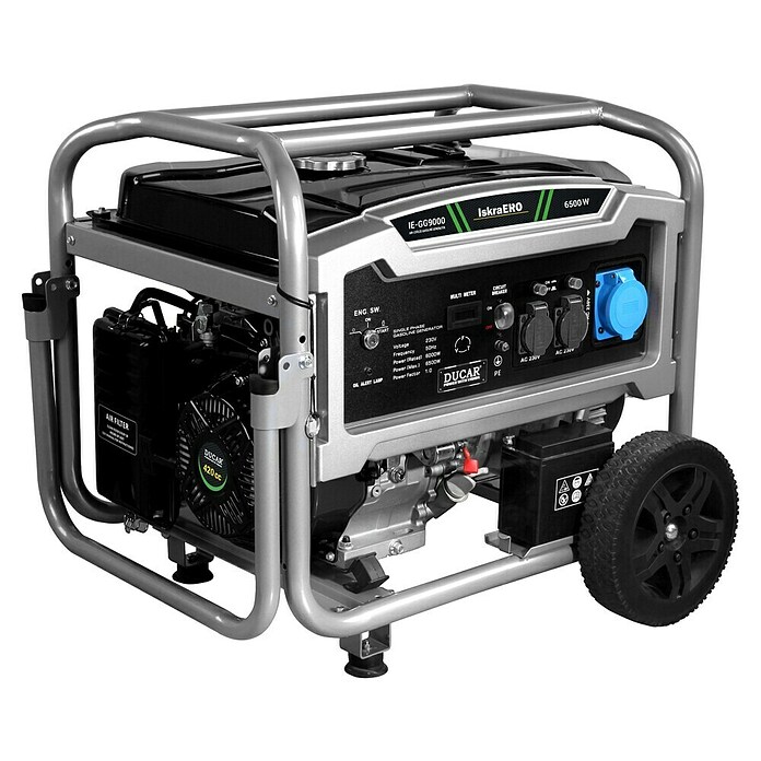 Iskra ERO Električni generator IE-GG9000  (6,5 kW, Prostornina tanka: 25 l) | 2355 - Stromerzeuger | BBDN - Baustellengeräte | BBD - Elektro WZ/Großmaschinen | BB - ElektroWZ/Großmaschinen | B - Werkz/Masch/Maschzubeh/Auto | BAUHAUS