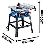 Bosch Professional Namizna krožna žaga GTS 254  (1.800 W, Premer žaginega lista: 250 mm, 4.300 vrt./min) | Namizne krožne žage | Krožne žage | Žage | Stroji | Orodja in stroji | Izdelki | BAUHAUS