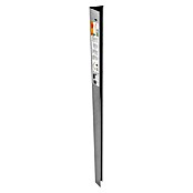 Windhager Schneckenblech Wand (Metall, Silber, B x L: 5 x 100 cm) | BAUHAUS