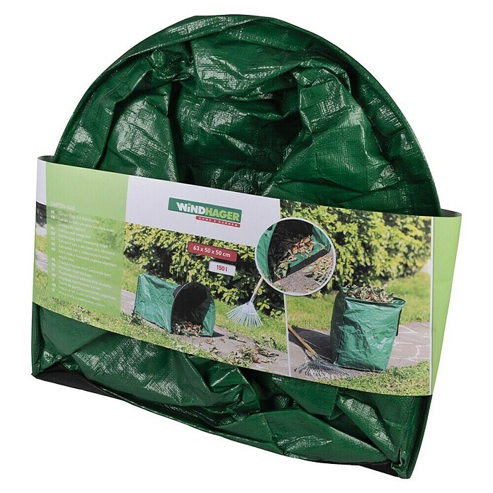 Windhager Gartenabfallsack (150 l, Grün) | BAUHAUS