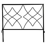 Windhager Steckzaun Diamonds (Schwarz, B x H: 45 x 28 cm, Metall) | BAUHAUS