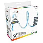 LED traka Avide  (Duljina: 5 m, Boja svjetla: RGB, 22 W) | BAUHAUS