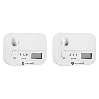 Smartwares Detektor ogljikovega monoksida (Na baterije, Moč alarmnega signala: 85 dB)