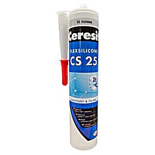 Ceresit Sanitarni silikon CS25 (Srebrno-siva, 280 ml)