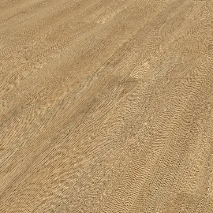 LOGOCLIC Vinto Laminat - Mojito, Landhausdiele, 1.288 x 195 x 9 mm - Helles Laminatboden mit einem natürlichen Holzmaserungsmuster, ideal für moderne Innenräume und einfache Reinigung.