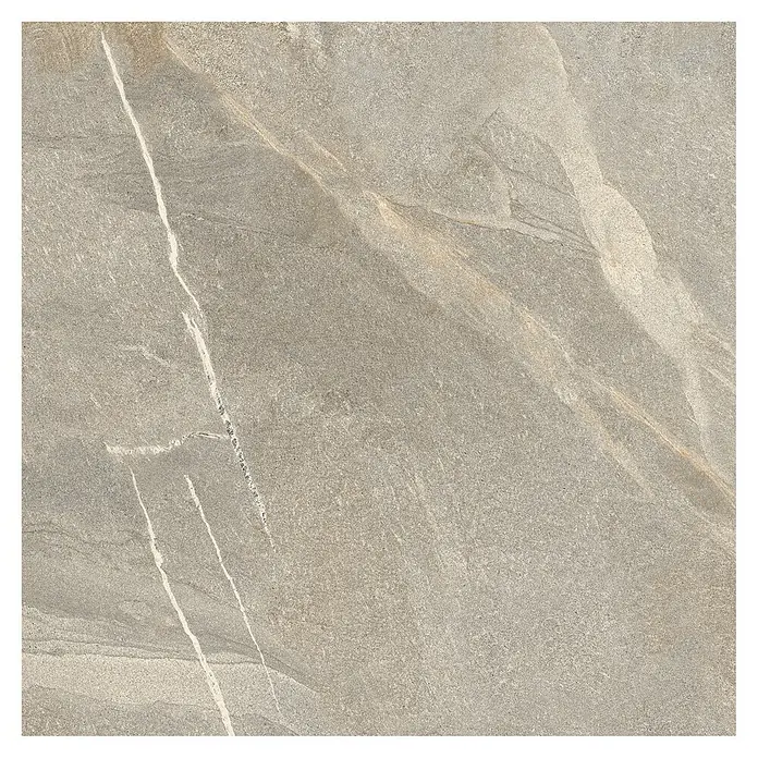 Feinsteinzeugfliese Granby - 59,7 x 59,7 cm, Beige, Matt - Nahaufnahme einer stilvollen Bodenfliese mit natürlicher Marmorierung und elegantem Design für moderne Innenräume.