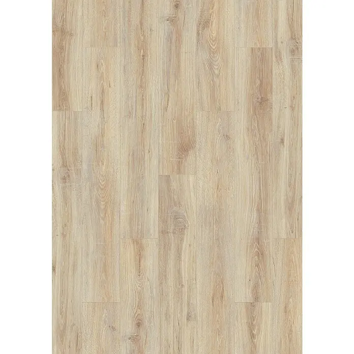 LOGOCLIC Silentos Laminat - Eiche Mira, Landhausdiele, 1.288 x 195 x 9 mm - Helles, modernes Laminat in Holzoptik. Die warmen Farbtöne und die natürliche Maserung schaffen eine gemütliche Atmosphäre im Raum.