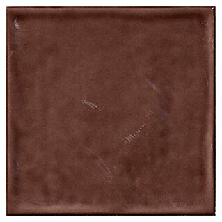 El Barco Wandtegel CHIC Burdeos (15 x 15 cm, Rood, Glanzend)