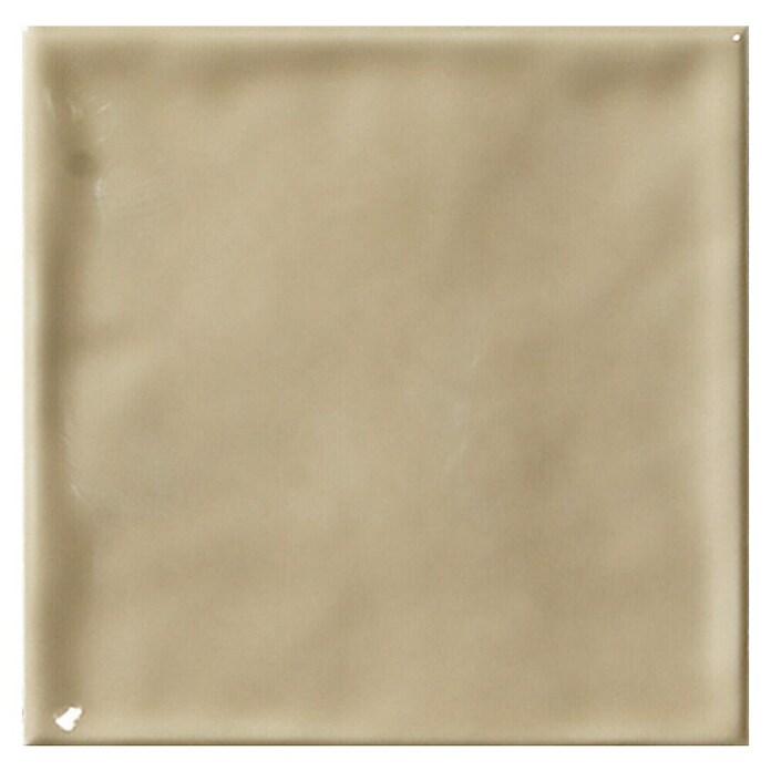 El Barco Wandtegel CHIC Beige (15 x 15 cm, Beige, Glanzend) | BAUHAUS