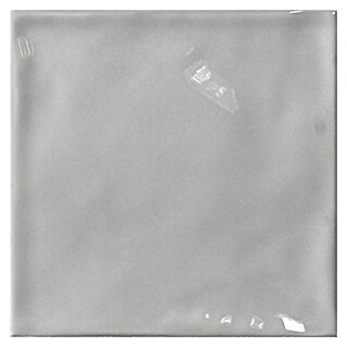 El Barco Wandtegel CHIC Gris (15 x 15 cm, Grijs, Glanzend)