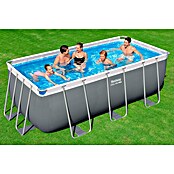 Bestway Opzetzwembad Steel Pro Max Set (l x b x h: 412 x 201 x 122 cm, Grijs, 8.124 l) | BAUHAUS