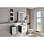 Camargue Marea Waschtischunterschrank (57,2 x 38,5 x 48 cm, Anthrazit/Weiß) | BAUHAUS