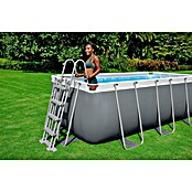 Bestway Opzetzwembad Steel Pro Max Set (l x b x h: 412 x 201 x 122 cm, Grijs, 8.124 l) | BAUHAUS