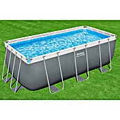 Bestway Opzetzwembad Steel Pro Max Set (l x b x h: 412 x 201 x 122 cm, Grijs, 8.124 l) | BAUHAUS