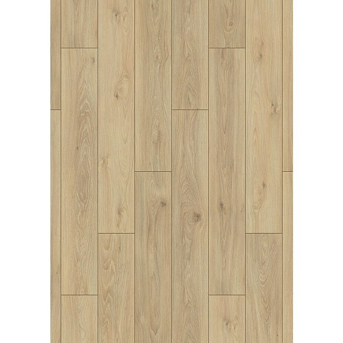 LOGOCLIC Vinto Laminat Negroni  (Bež, Rustikalni pod, 1.288 x 195 x 9 mm) | BAUHAUS