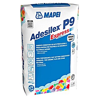 Mapei Ljepilo za pločice Adesilex P9 Express (25 kg, Siva)