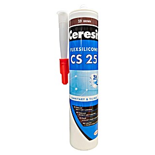 Ceresit Sanitarni silikon CS 25 (Rjava, 280 ml)