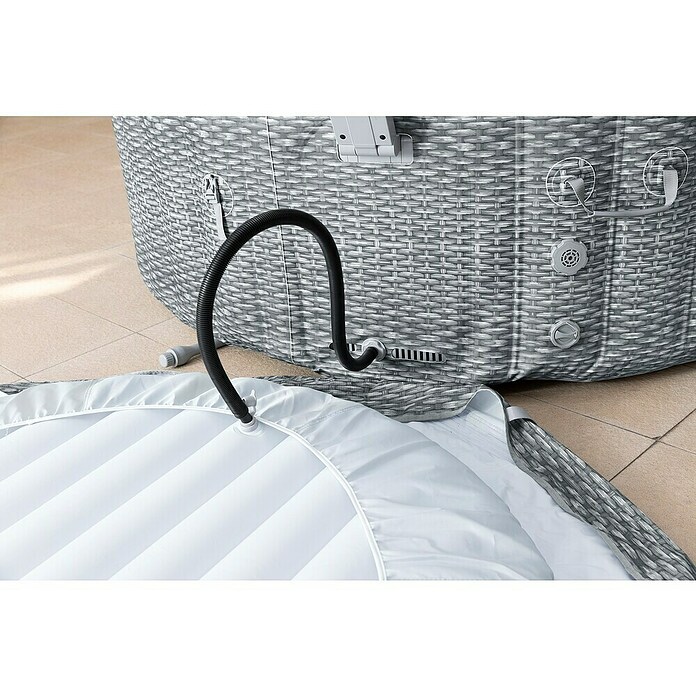 Bestway Lay-Z-Spa Mobilni hidromasažni bazen Bali Smart AirJet 6  (Ø x V: 196 x 71 cm, Siva, 980 l) | BAUHAUS