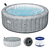 Bestway Lay-Z-Spa Mobilni hidromasažni bazen Bali Smart AirJet 6  (Ø x V: 196 x 71 cm, Siva, 980 l) | BAUHAUS