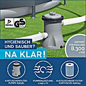 Bestway Opzetzwembad Steel Pro Set 400 (l x b x h: 400 x 211 x 81 cm, Blauw, 5.700 l) | BAUHAUS