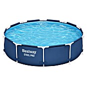 Bestway Opzetzwembad Steel Pro set (Ø x h: 305 x 76 cm, Blauw, 4.678 l) | BAUHAUS