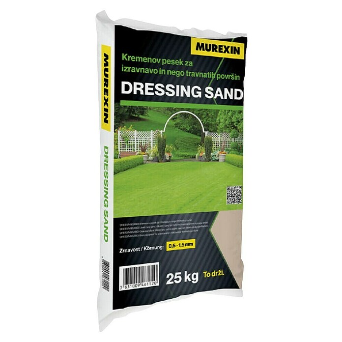 Kema Kremenov pesek za travo Dressing Sand  (25 kg) | 5687 - gesackte Ware (Zierkiesel/Sand/P | FAEA - Gartenbaustoffe | FAE - Gartenbaustoffe | FA - Baustoffe | F - Baustoffe | BAUHAUS