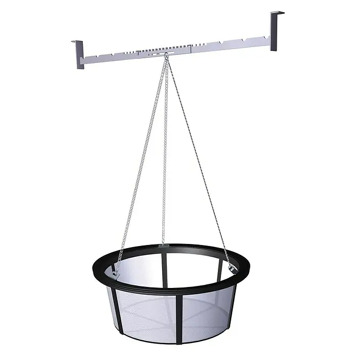 Garantia ProLine Zisterne Komplettpaket Cristall - Gesamt Fassungsvermögen: 2.650 l, Mit Pumpe - Hängekorb mit Halterung zur Befestigung an der Decke oder Wand, ideal für Pflanzen oder Dekorationsartikel.