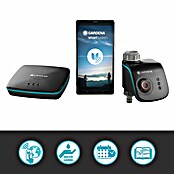 Gardena Smart system Bewässerungsautomat Water Control Set (Betriebsdruck: 0,5 - 12 bar, Bewässerungsdauer: 1 min - 10 h)