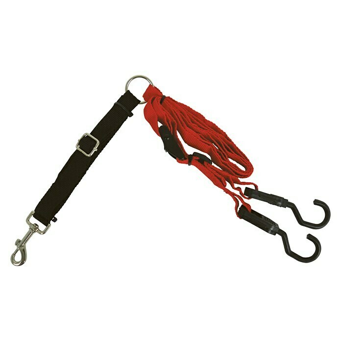 Pets Travel Sicherheitsgurt mit LeineVerstellbarkeit: 40 cm - 75 cm, Karabinerhaken Left Side View