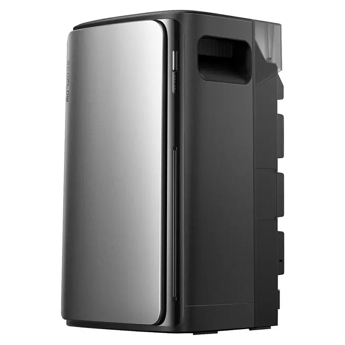 EcoFlow Powerstation Speicher AC Pro - Nennleistung: 2.300 W, Erweiterbar auf 11,52 kWh - Darstellung eines tragbaren EcoFlow-Energiespeichers für den netzunabhängigen Gebrauch.