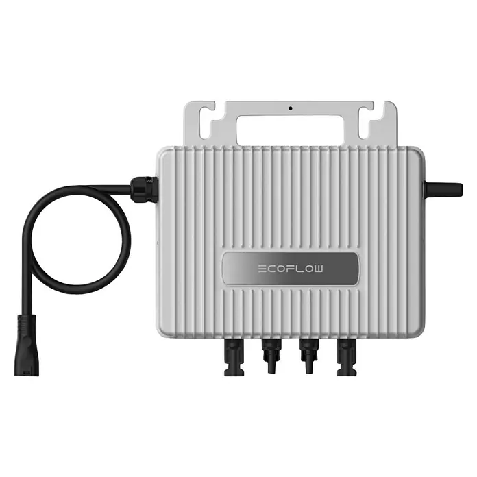 EcoFlow Wechselrichter - 800 W - EcoFlow PowerStream-Mikro-Wechselrichter für Solaranlagen, wandelt Solarstrom effizient in Wechselstrom um. Ideal zur Energieoptimierung.