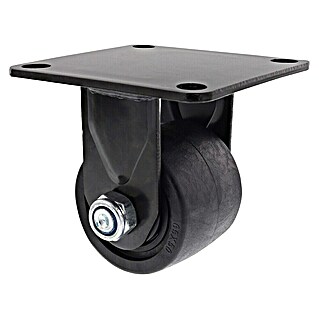 Wagner System Transportgeräte-Bockrolle RO 8965 (Durchmesser Rollen: 65 mm, Traglast: 500 kg, Kugellager)