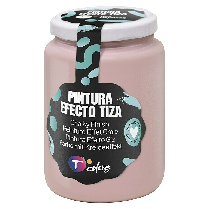Tcolors Pintura de tiza Chalky Finish (Rosa Vintage, 175 ml) | BAUHAUS