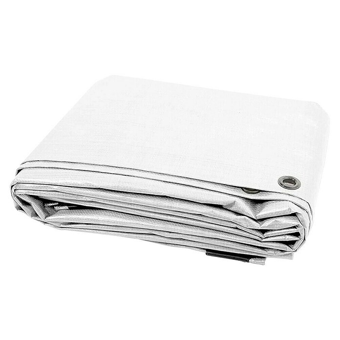 Floordirekt Abdeckplane (L x B: 3 x 2 m, Grammatur: 240 g/m², Weiß) | BAUHAUS