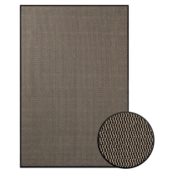 Fußmatte Sky Novo (Ocker/Schwarz, 90 x 60 cm, 100 % Polypropylen) | BAUHAUS
