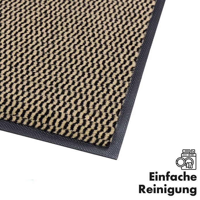 Fußmatte Sky Novo (Ocker/Schwarz, 90 x 60 cm, 100 % Polypropylen) | BAUHAUS