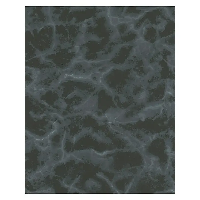 SCHÖNER WOHNEN-Kollektion Vliestapete Marmoroptik - Grau/Schwarz, Steinoptik, 10,05 x 0,53 m - Graue Marmorplatte mit weißen und schwarzen Akzenten, ideal für Küchenarbeitsplatten oder Badezimmerböden. Elegantes und robustes Material.