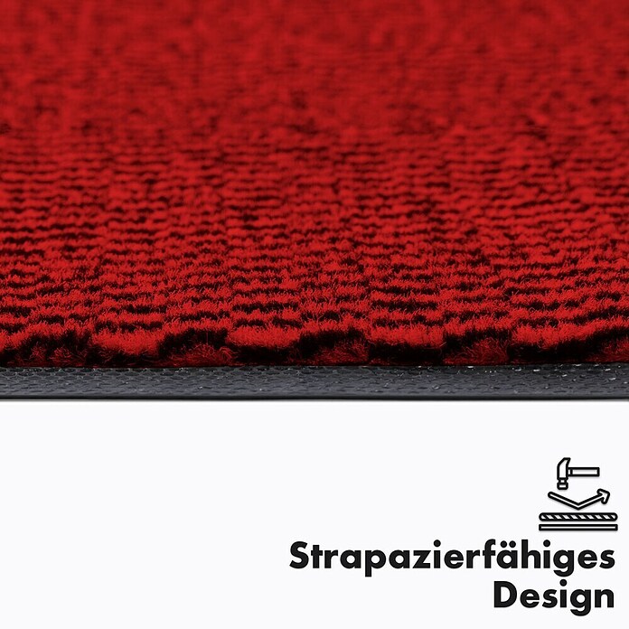 Fußmatte Sky Novo (Rot, 90 x 60 cm, 100 % Polypropylen) | BAUHAUS