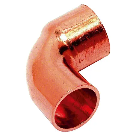 Codo de cobre M-H