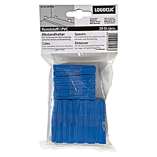LOGOCLIC Plastični klin (Prikladno za: Tvrde obloge sa sustavom utora i opruga, 20 Kom.)