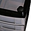 Rollcontainer (L x B x H: 38 x 30 x 105,5 cm, 10 Schubladen, Kunststoff)