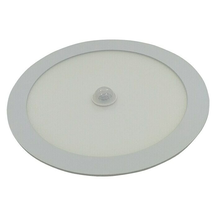 Led Hispania Downlight LED empotrable redondo con sensor (18 W, Color de luz: Blanco frío, Ø x Al: 22 x 3,5 cm, No regulable)
