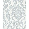 Marburg Nabucco Vliestapete (Grau/Weiß, Ornament, 10,05 x 0,53 m)