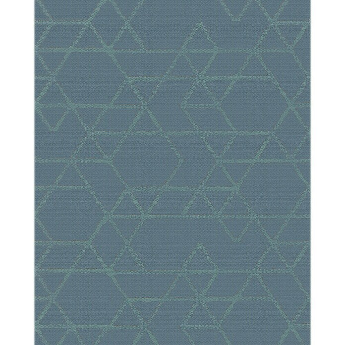 Marburg Montego Vliestapete (Blau, Grafisch, 10,05 x 0,53 m)