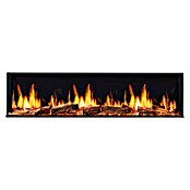 Focalpoint Chimenea eléctrica Ennolux LCD 59 (1.400 W, Gris/Negro, L x An x Al: 21,95 x 152,5 x 53 cm) | BAUHAUS